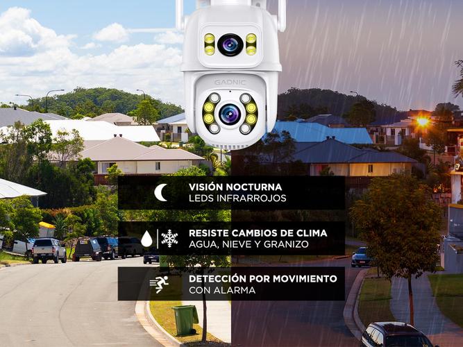 Cámara de Seguridad Gadnic Doble Lente 4k 8MP Outlet - 2