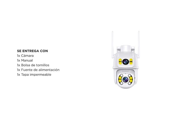 Cámara de Seguridad Gadnic Doble Lente 4k 8MP - 6