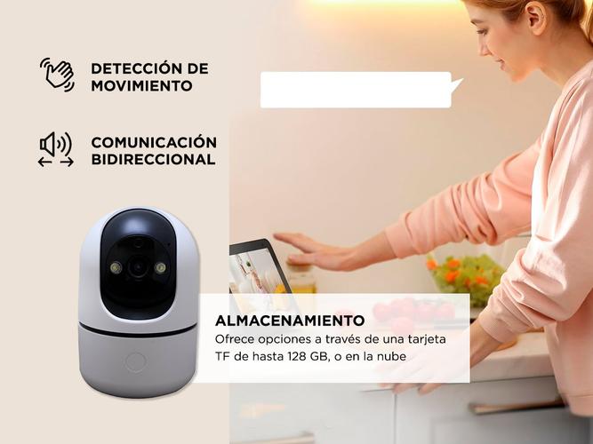 Cámara De Seguridad Inteligente PTZ Gadnic Bluetooth - 4