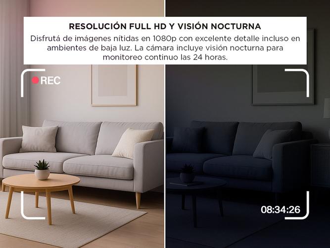 Cámara de Seguridad  Interior Ziyen Wifi Vision Nocturna 2mp - 2