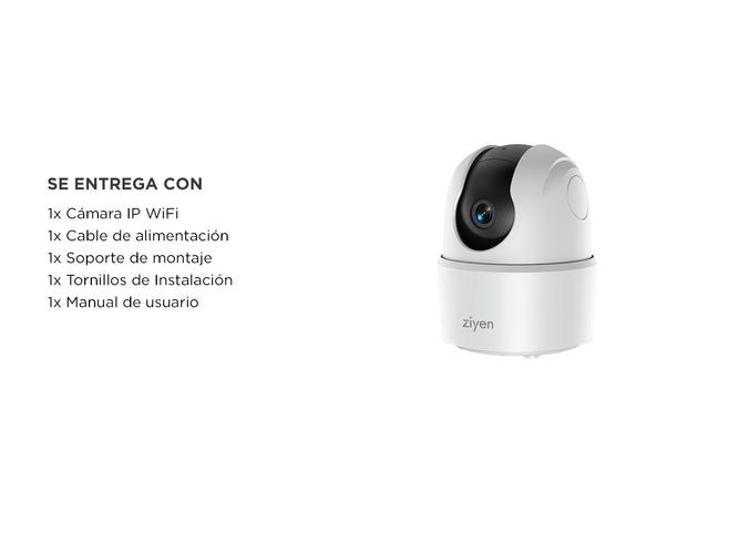 Cámara de Seguridad  Interior Ziyen Wifi Vision Nocturna 2mp - 6