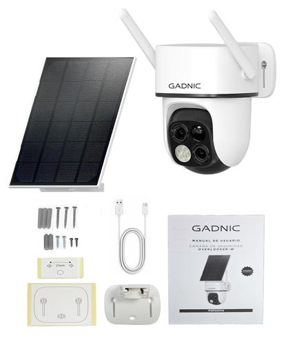 Cámara de Seguridad Solar Gadnic Lente Dual IP65 FullHD  - 6