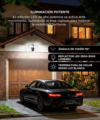 Cámara De Seguridad Con Reflector Gadnic L-Cam Full HD 3MP Control Por App Visión Nocturna - 4