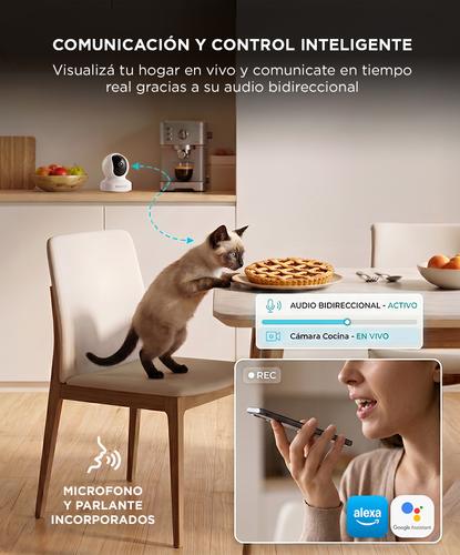 Cámara De Seguridad Gadnic SX9-Pro WiFi Interior Visión Nocturna 360 Control Por App Full HD 3MP Outlet - 3