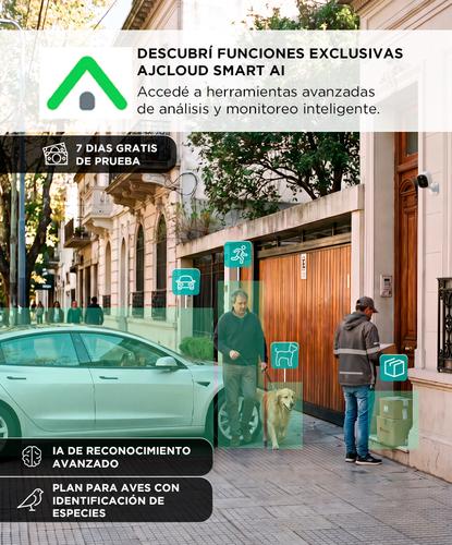 Cámara de Seguridad WiFi Gadnic Mini-G 2K Exterior  Interior Audio Bidireccional 3MP Visión Nocturna Ip65 - 4