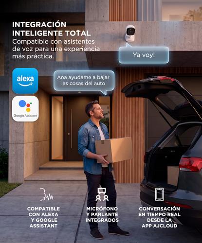 Cámara de Seguridad WiFi Gadnic Mini-G 2K Exterior  Interior Audio Bidireccional 3MP Visión Nocturna Ip65 - 5