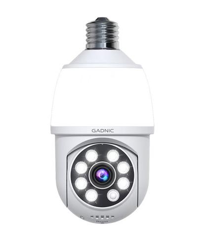 Cámara de Seguridad WiFi Gadnic Lámpara 360° 3MP  - 6