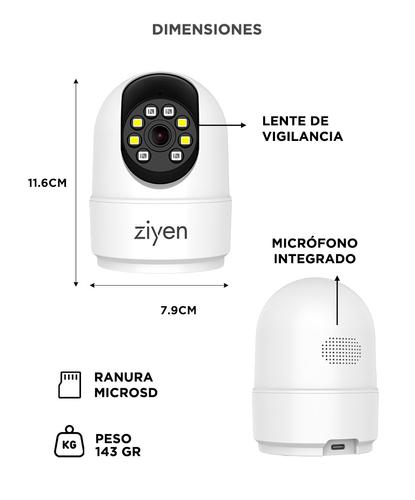 Cámara De Seguridad Ziyen ZX9 De Interior WiFi Full HD Visión Nocturna A Color  - 5