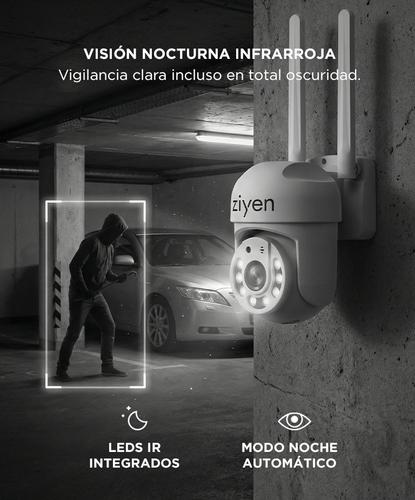 Cámara de Seguridad IP Ziyen ZX39 WiFi Exterior 2MP PTZ - 3