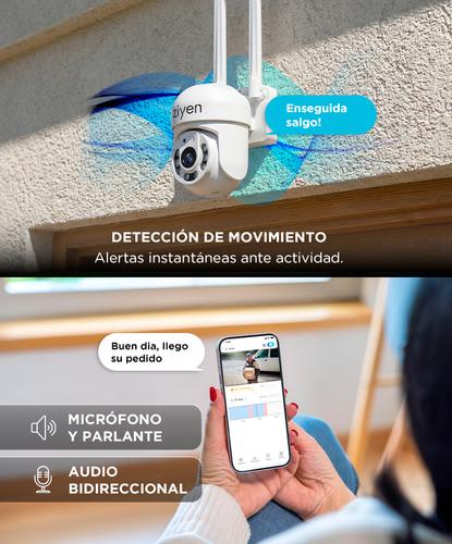 Cámara de Seguridad IP Ziyen ZX39 WiFi Exterior 2MP PTZ - 4