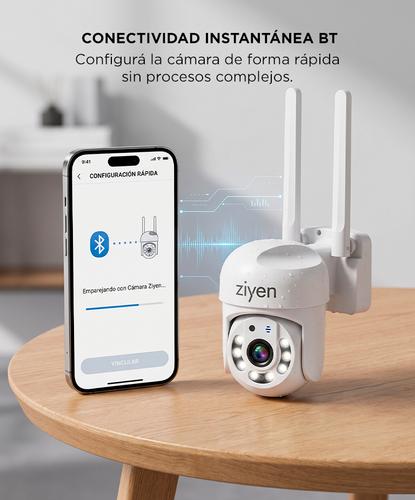 Camara De Seguridad Wifi Ziyen ZX39 2MP 1080p PTZ Movimiento 270 90 Vision Nocturna Audio Bidireccional Exterior - 5