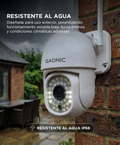 Cámara de Seguridad Gadnic DM200W-Pro Exterior Domo Full HD Visión Nocturna Color 36 Leds - 4