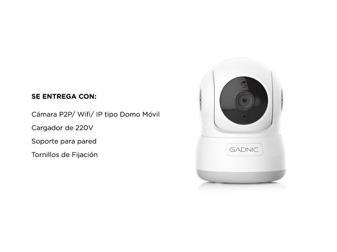 Baby Call Gadnic SX10 IP WiFi P2P Motorizado FULL HD Visión Nocturna - 6