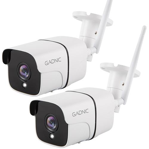 Kit Camaras de Seguridad Gadnic IP Wifi Exterior x2 - 0