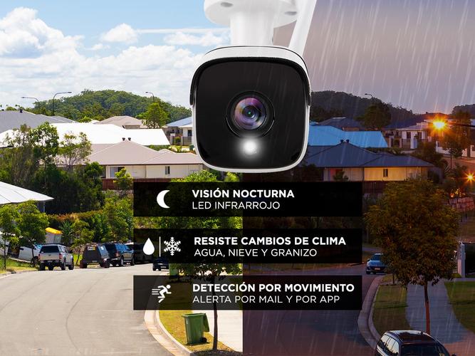 Kit Camaras de Seguridad Gadnic IP Wifi Exterior x2 - 2