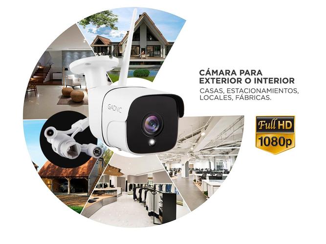 Kit Camaras de Seguridad Gadnic IP Wifi Exterior x2 - 3