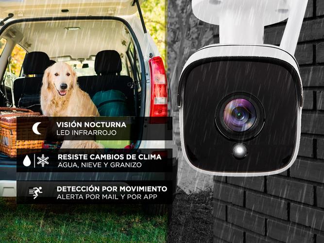 Kit Camaras de Seguridad Gadnic IP Wifi Exterior x3 - 2
