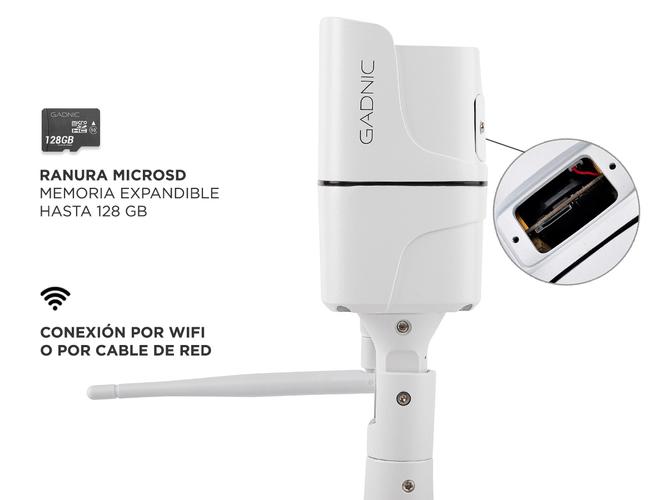 Kit Camaras de Seguridad Gadnic IP Wifi Exterior x3 - 4