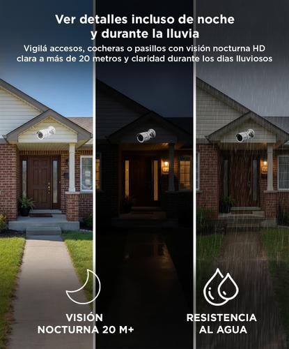 Cámaras de Seguridad PK1100  DVR Gadnic x4 Interior  Exterior IP CCTV Visión Nocturna - 2