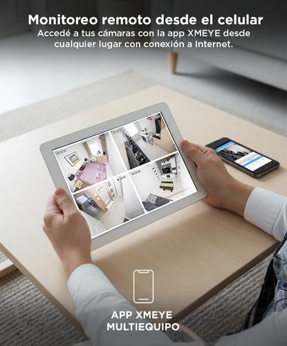 Cámaras de Seguridad PK1100  DVR Gadnic x4 Interior  Exterior IP CCTV Visión Nocturna - 3