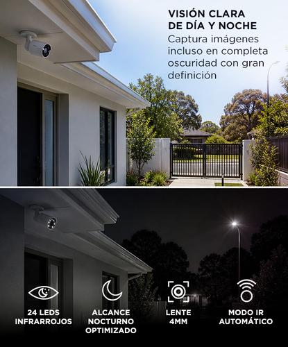 Cámaras de Seguridad  DVR Gadnic x4 Interior  Exterior IP CCTV Visión Nocturna 1Tb - 2
