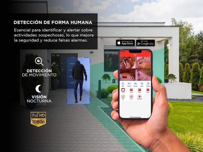 Kit Videovigilancia Gadnic Cámara y DVR - 2