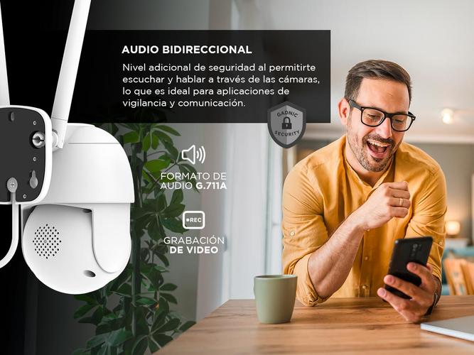 Kit Videovigilancia Gadnic Cámara y DVR - 3
