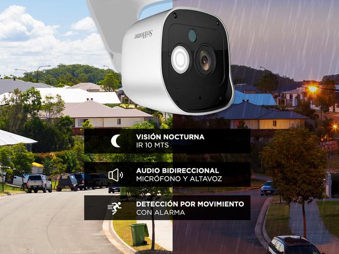 Kit x3 Cámara de Seguridad SriHome IP 3MP Audio Bidireccional  - 2