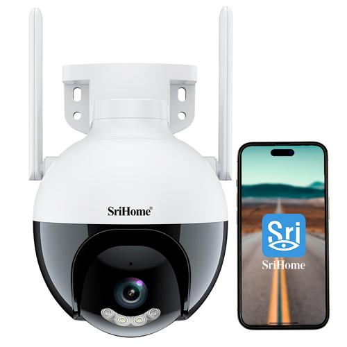 Cámara de Seguridad IP SriHome 2MP Wifi-LAN 12V - 0