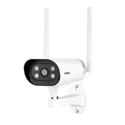 Cámara de Seguridad SriHome 4mp Alarma visión nocturna - 0