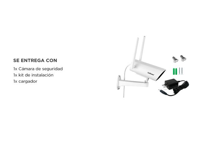 Cámara de Seguridad SriHome 4mp Alarma visión nocturna - 6