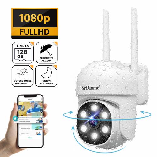 Cámara de Seguridad IP Domo SriHome SH061 Full HD Vision Nocturna - 0