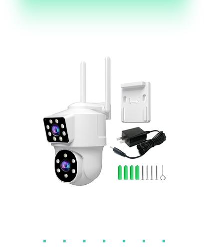 Camara de seguridad SriHome Lente Dual WiFi Exterior Alerta Movimiento  - 6