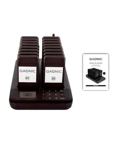Llamador de Servicio Pager Gadnic Para Restaurante Gastronomía x16 - 6