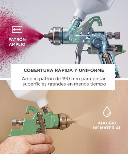 Pistola Para Pintar Bron By Gadnic HVLP Precisión 600ml Ajustable - 4