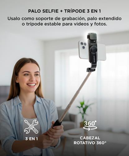 Tripode Gadnic Bastón de Selfie Con Bluetooth y Flash - 3