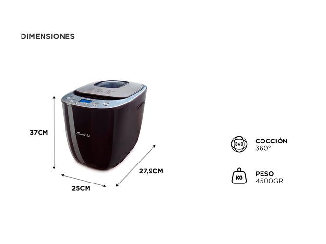 Fábrica de Pan Smart Tek Bread Master - 4