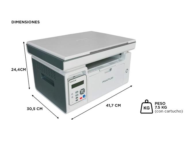 Impresora Multifunción Pantum 6509NW Laser Monocromática - 4