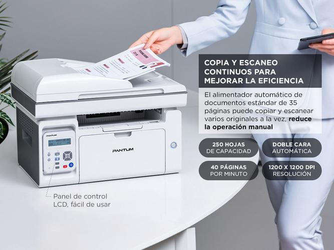 Impresora Laser Multifunción Pantum M6559NW - 2