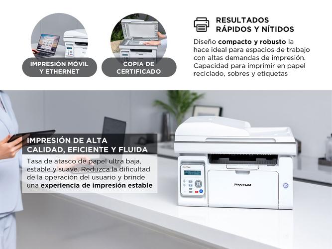 Impresora Laser Multifunción Pantum M6559NW - 3