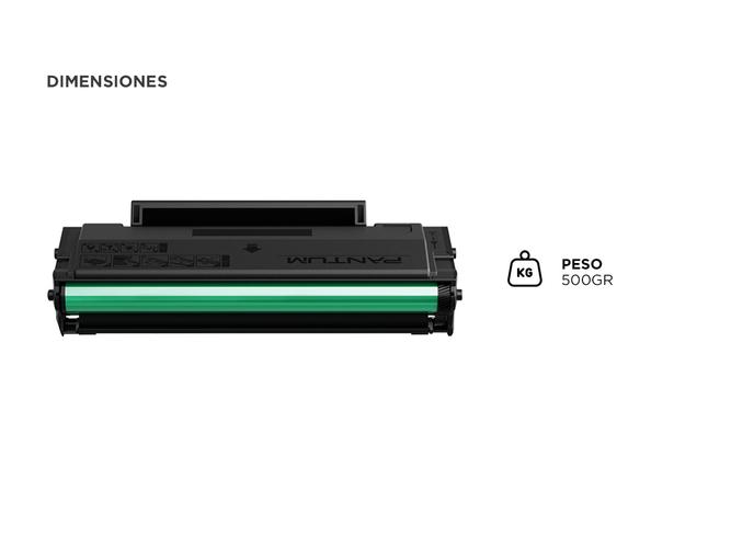 Toner Pantum Laser NT-PB211 Negro Original - 4
