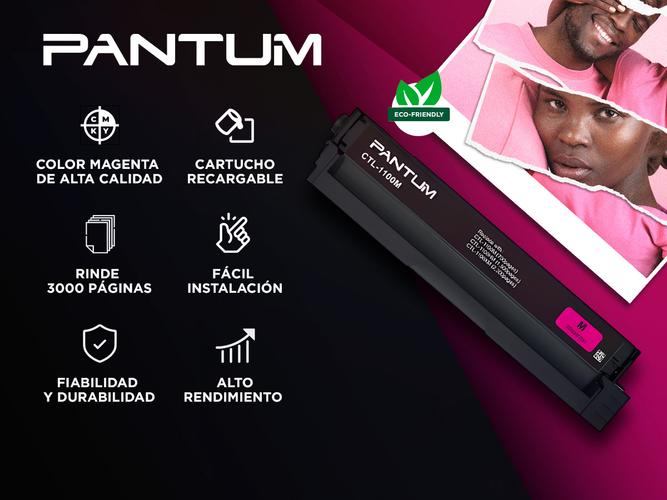 Toner Pantum Original Ctl-1100xm Magenta - 1