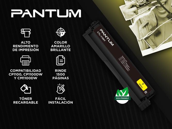 Toner Pantum Original CTL1100XY Amarillo Outlet - 1