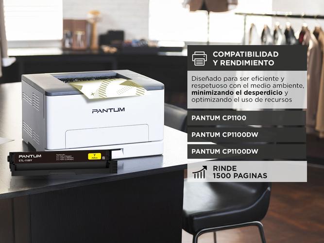 Toner Pantum Original CTL1100XY Amarillo Outlet - 3