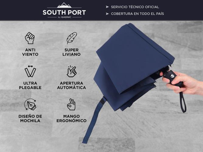 Paraguas Corto South Port Apertura Automática  - 1