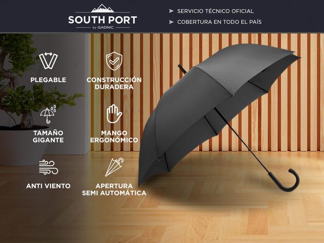Paraguas Largo Rainbow South Port Antiviento  - 1