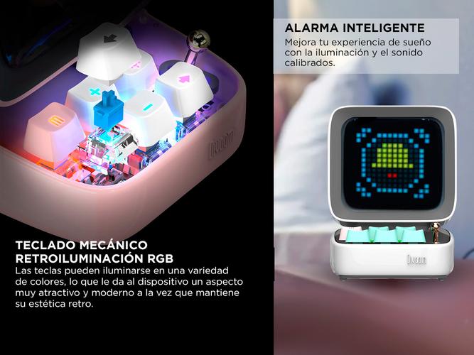 Parlante Bluetooth Divoom Ditoo Pc Retro Pixel Art - 3