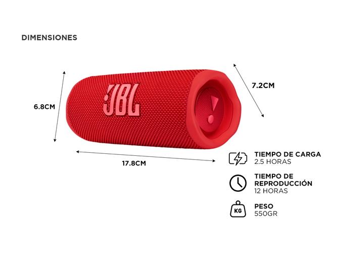Parlante Portatil JBL Flip 6 Bluetooth Waterproof - 4
