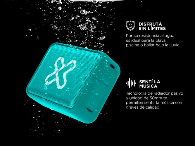 Parlante Portátil KlipXtreme Inalámbrico Verde KBS-025GN - 2
