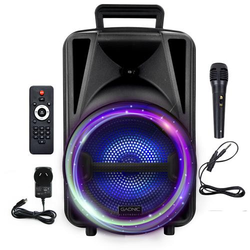 Parlante Gadnic Live Studio XBS3 Bluetooth 3000w Función Karaoke + Micrófono - 0